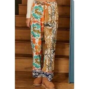 Anthropologie Cally Conway Flannel Sleep Pants L